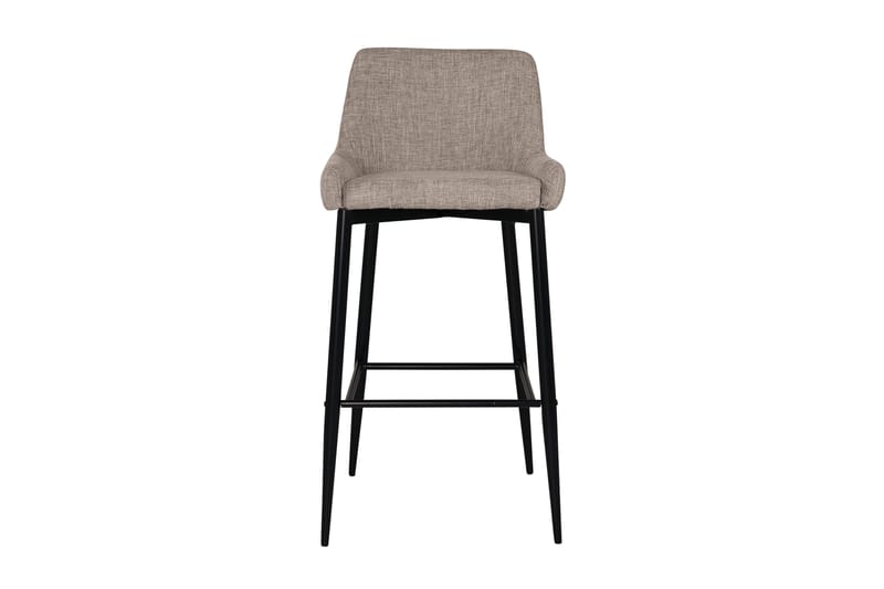 Plaza Barstol - Beige/Sort - Møbler - Stoler & lenestoler - Spisestuestoler & kjøkkenstoler