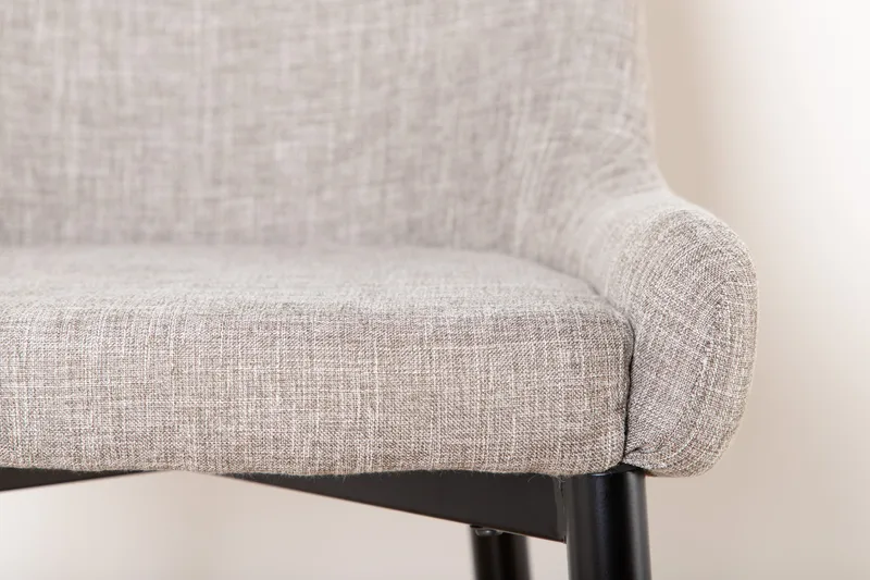 Plaza Barstol - Beige/Sort - Møbler - Stoler & lenestoler - Spisestuestoler & kjøkkenstoler