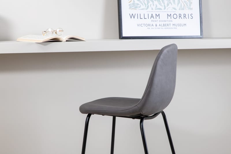 Polar Barstol - Grå/Sort - Møbler - Stoler & lenestoler - Spisestuestoler & kjøkkenstoler