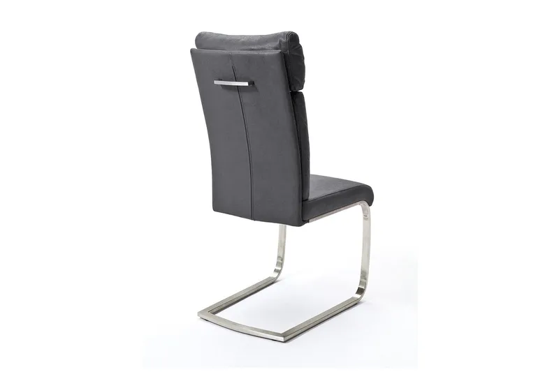 Rabea Kjøkkenstol Kunstlær - Grå - Møbler - Stoler & lenestoler - Spisestuestoler & kjøkkenstoler