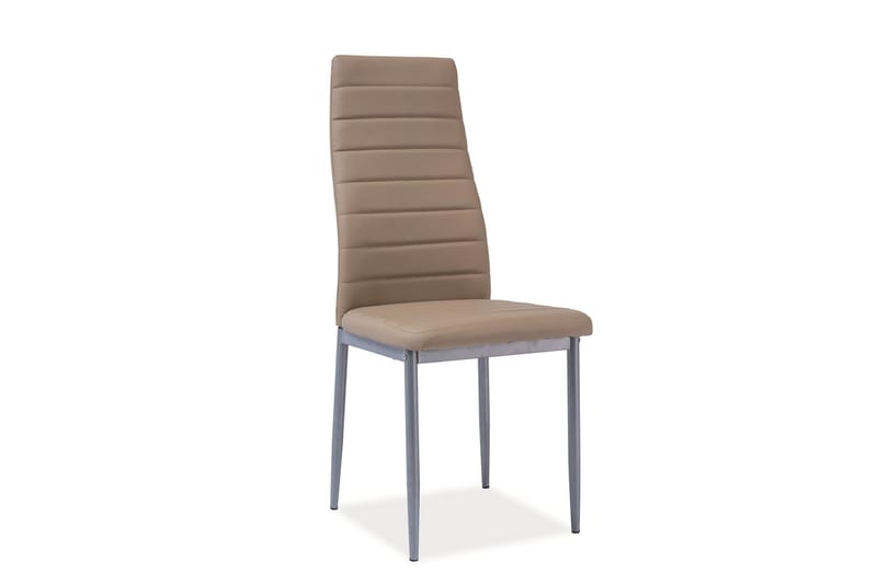 Rogna Spisestol 4-pk - Kunstlær/Beige - Møbler - Stoler & lenestoler - Spisestuestoler & kjøkkenstoler