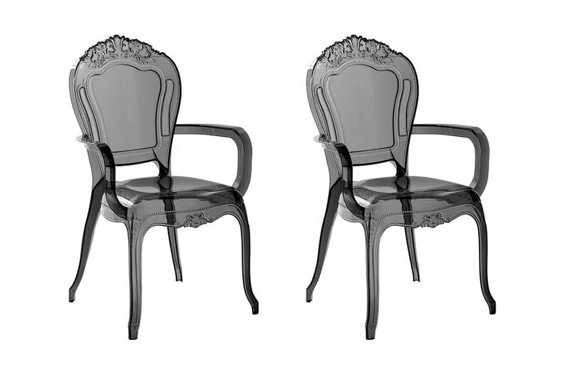 Ronshausen Stol 2-pk - Svart - Møbler - Stoler & lenestoler - Spisestuestoler & kjøkkenstoler