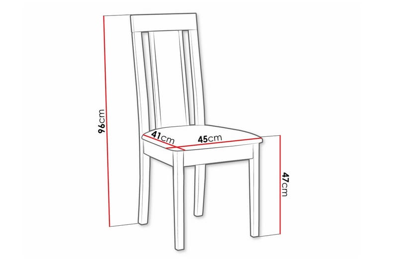 Rowden Spisestol - Brun - Møbler - Stoler & lenestoler - Spisestuestoler & kjøkkenstoler