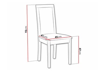 Rowden Spisestol - Brun - Møbler - Stoler & lenestoler - Spisestuestoler & kjøkkenstoler