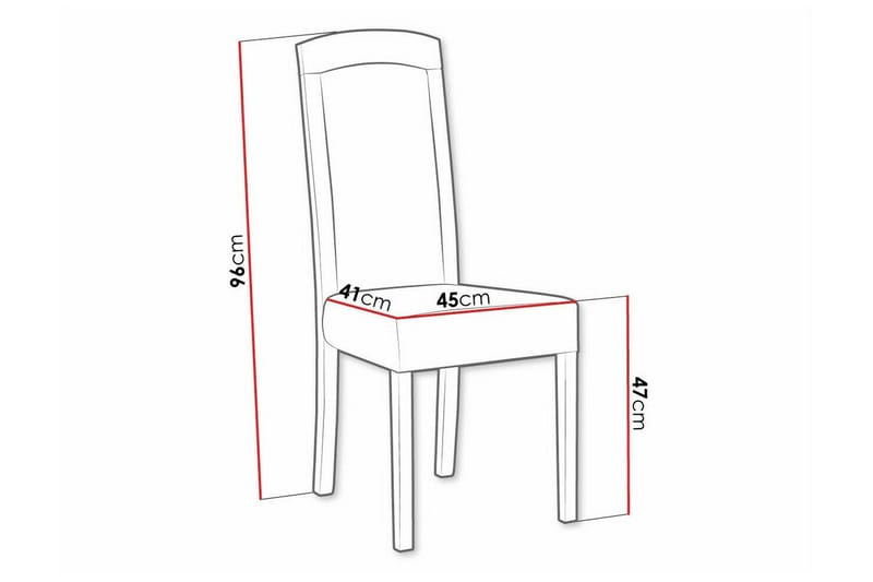 Rowden Spisestol - Lyse brun - Møbler - Stoler & lenestoler - Spisestuestoler & kjøkkenstoler