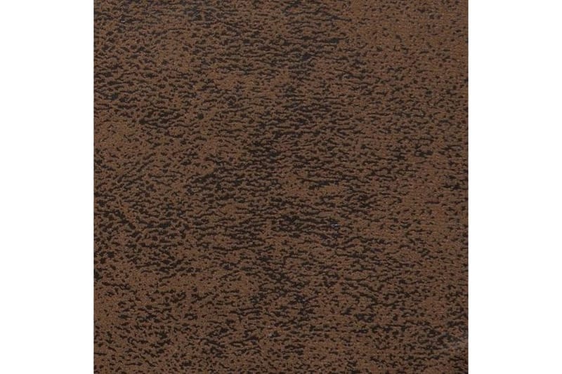 Sabie Spisestol Microfiber 2-pk - Brun/Sølv - Møbler - Stoler & lenestoler - Spisestuestoler & kjøkkenstoler