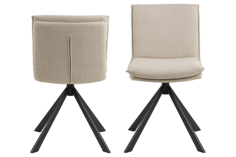 Sanam Spisestol - Beige - Møbler - Stoler & lenestoler - Spisestuestoler & kjøkkenstoler