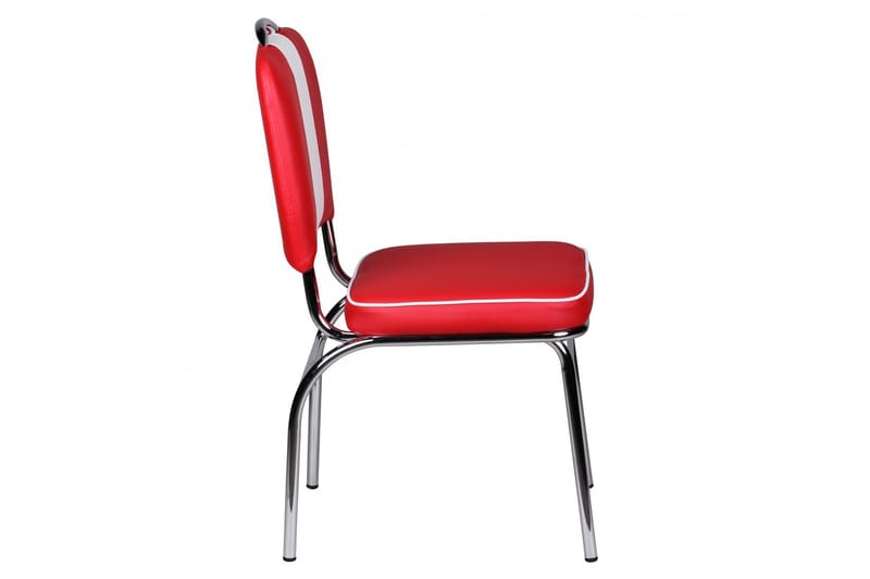 Sannes Spisestol - Rød - Møbler - Stoler & lenestoler - Spisestuestoler & kjøkkenstoler