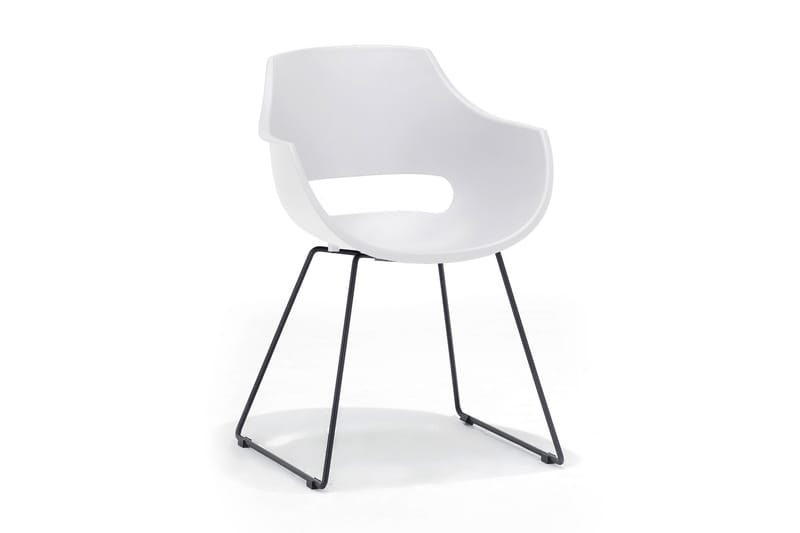 Saranzak Stol 60 cm - Hvit - Møbler - Stoler & lenestoler - Spisestuestoler & kjøkkenstoler