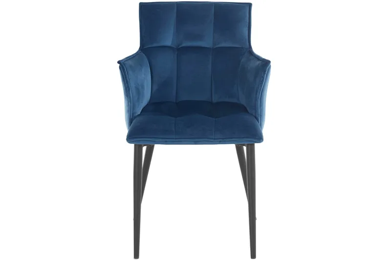 Sarielle Karmstol - Blå - Møbler - Stoler & lenestoler - Spisestuestoler & kjøkkenstoler