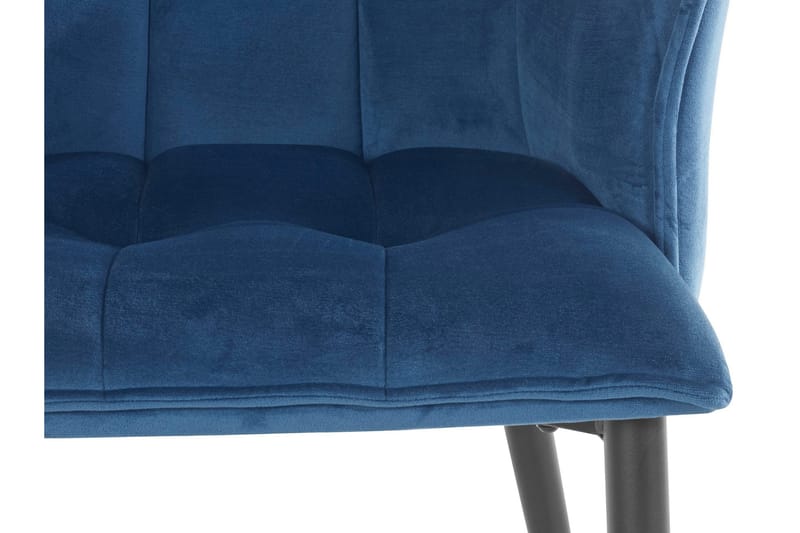 Sarielle Karmstol - Blå - Møbler - Stoler & lenestoler - Spisestuestoler & kjøkkenstoler