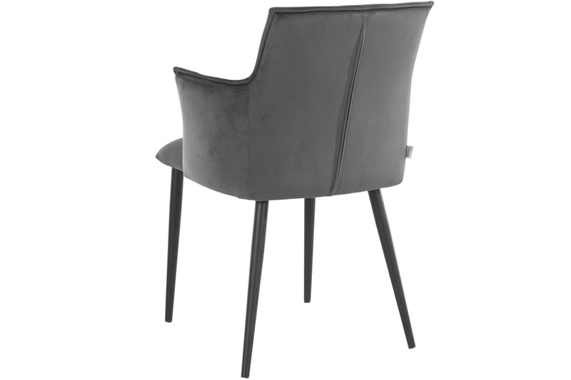 Sarielle Karmstol - Grå - Møbler - Stoler & lenestoler - Spisestuestoler & kjøkkenstoler