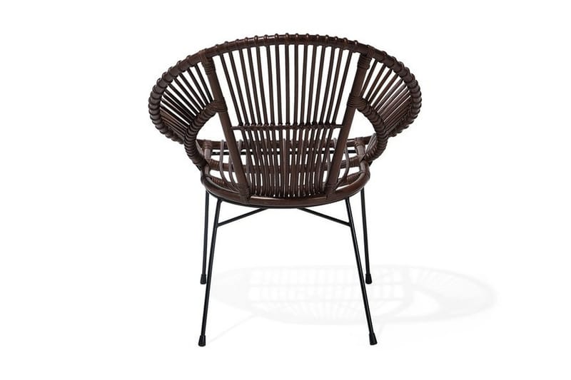 Sarita Stol 2-pk - Brun - Møbler - Stoler & lenestoler - Spisestuestoler & kjøkkenstoler