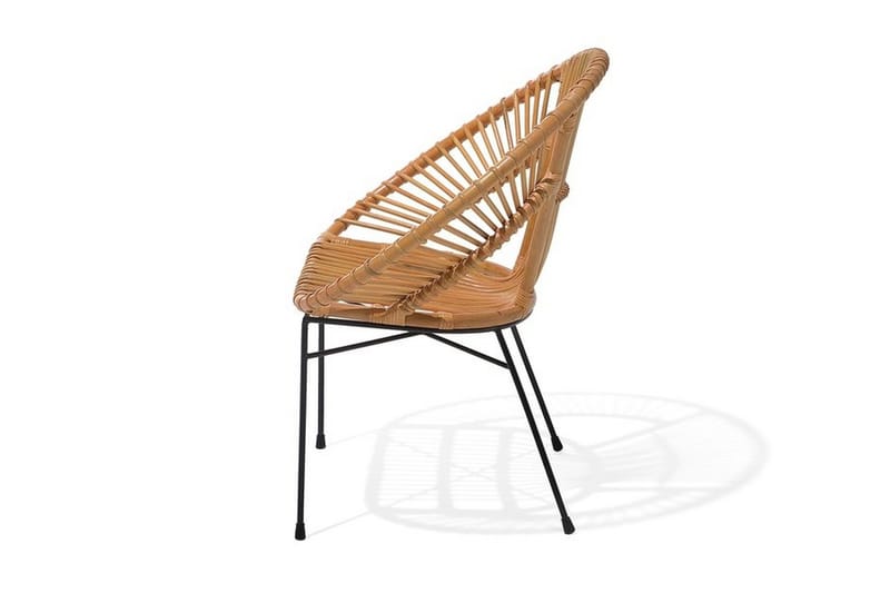 Sarita Stol 2-pk - Beige - Møbler - Stoler & lenestoler - Spisestuestoler & kjøkkenstoler