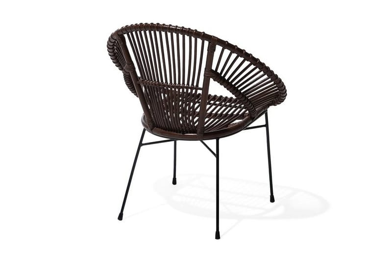 Sarita Stol 2-pk - Brun - Møbler - Stoler & lenestoler - Spisestuestoler & kjøkkenstoler