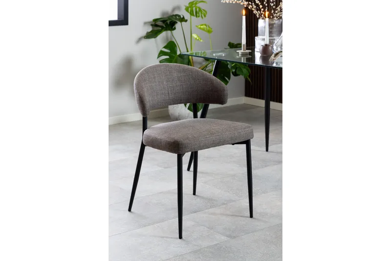 Sawako Spisestol - Greige - Møbler - Stoler & lenestoler - Spisestuestoler & kjøkkenstoler