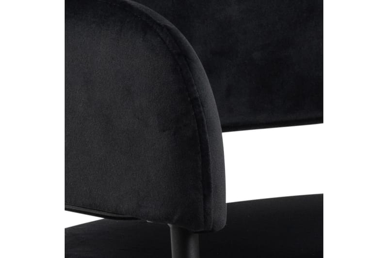 Schoer Karmstol - Svart/Matt Svart - Møbler - Stoler & lenestoler - Spisestuestoler & kjøkkenstoler