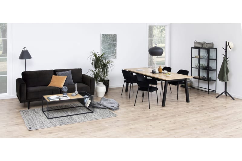 Schoer Karmstol - Svart/Matt Svart - Møbler - Stoler & lenestoler - Spisestuestoler & kjøkkenstoler