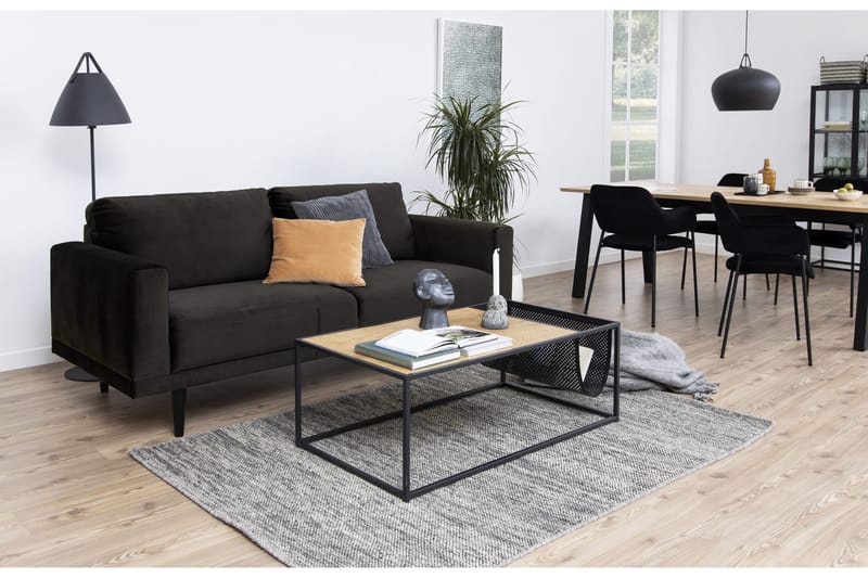 Schoer Karmstol - Svart/Matt Svart - Møbler - Stoler & lenestoler - Spisestuestoler & kjøkkenstoler