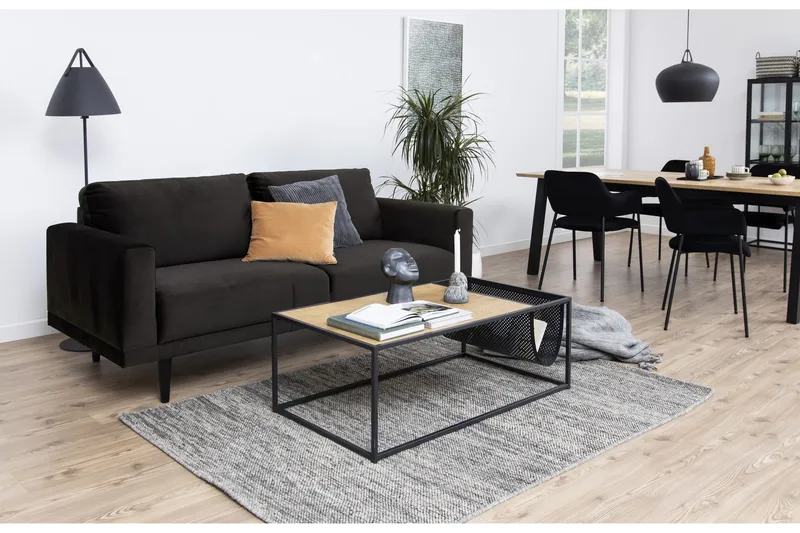 Schoer Karmstol - Svart/Matt Svart - Møbler - Stoler & lenestoler - Spisestuestoler & kjøkkenstoler