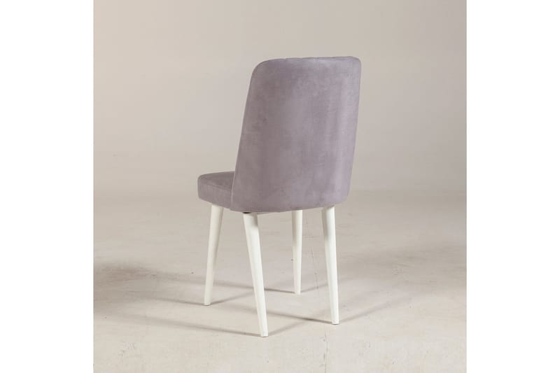 Shundrea Stol 85 cm - Hvit - Møbler - Stoler & lenestoler - Spisestuestoler & kjøkkenstoler