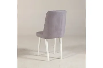Shundrea Stol 85 cm - Hvit - Møbler - Stoler & lenestoler - Spisestuestoler & kjøkkenstoler