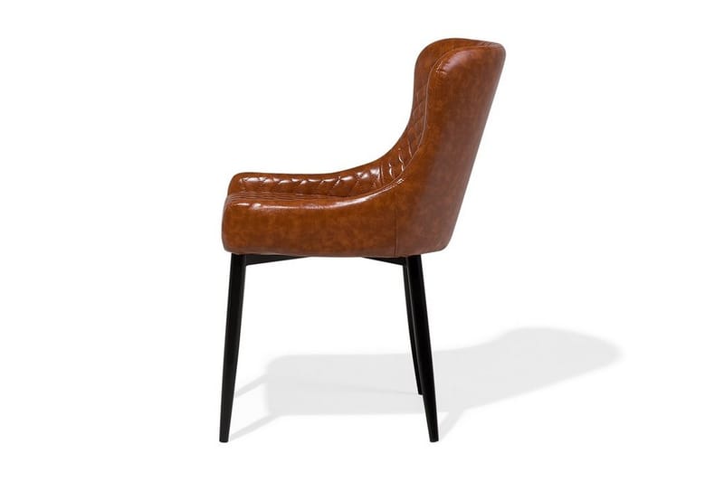 Solano Stol 2-pk - Brun - Møbler - Stoler & lenestoler - Spisestuestoler & kjøkkenstoler