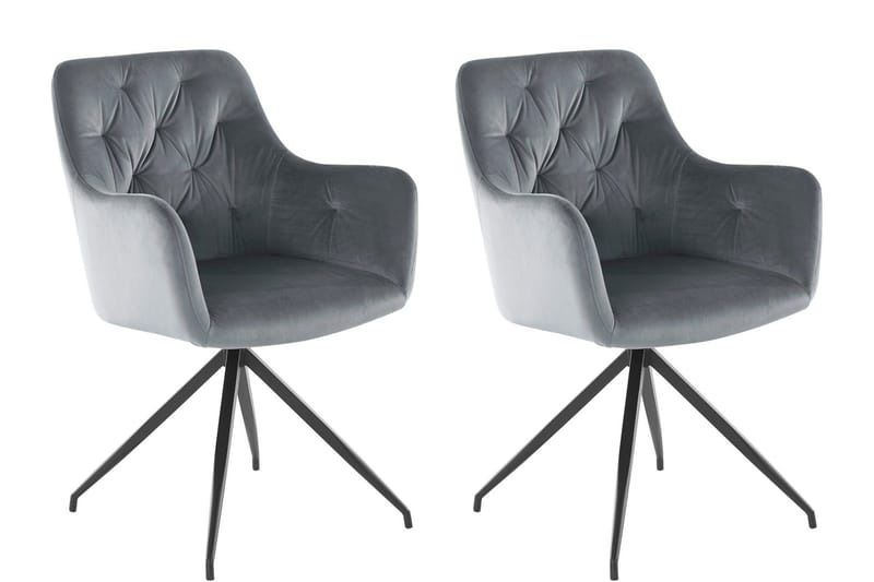 Southease Karmstol - Grå - Møbler - Stoler & lenestoler - Spisestuestoler & kjøkkenstoler