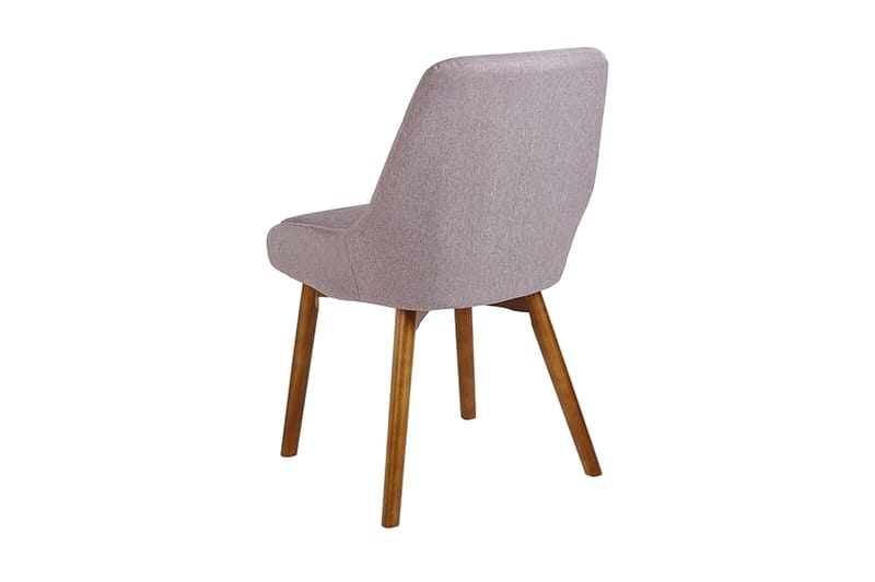 Spisestol 2 stk brungrå MELFORT - Grå - Møbler - Stoler & lenestoler - Spisestuestoler & kjøkkenstoler