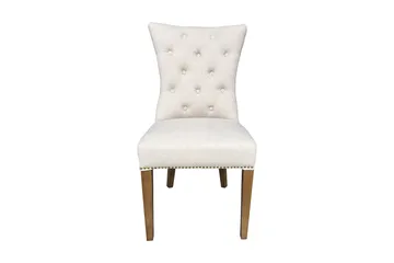 Stol HOLMES 55x68xH99cm beige - Møbler - Stoler & lenestoler - Spisestuestoler & kjøkkenstoler