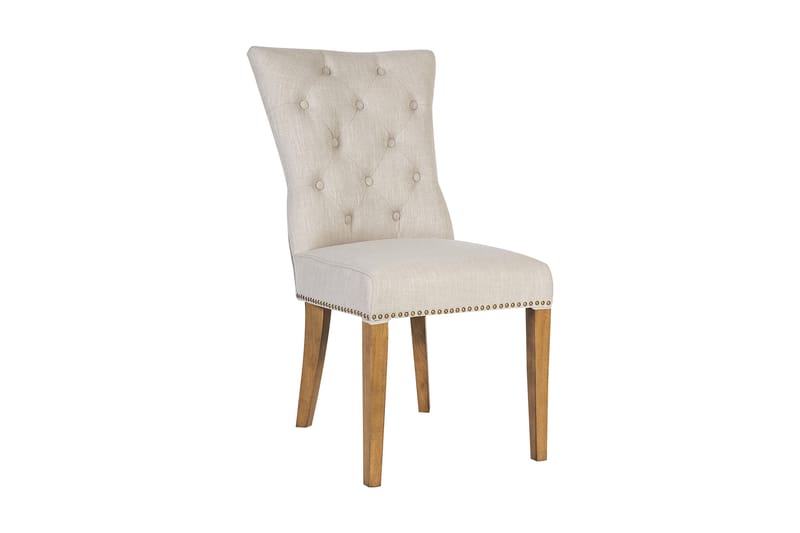 Stol HOLMES 55x68xH99cm beige - Møbler - Stoler & lenestoler - Spisestuestoler & kjøkkenstoler