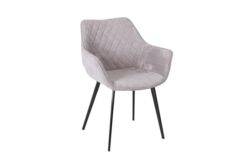 Stol NAOMI 61x605xH47 / 84cm grå - Møbler - Stoler & lenestoler - Spisestuestoler & kjøkkenstoler