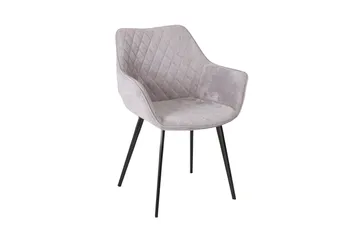 Stol NAOMI 61x605xH47 / 84cm grå - Møbler - Stoler & lenestoler - Spisestuestoler & kjøkkenstoler