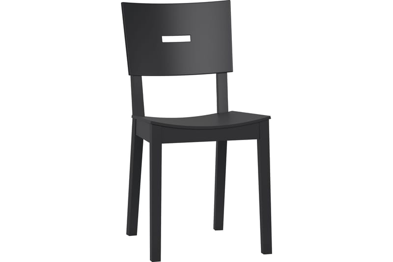 Stol SIMPLE svart - VOX - Møbler - Stoler & lenestoler - Spisestuestoler & kjøkkenstoler