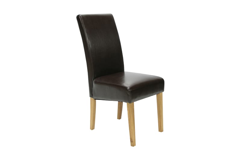 Stol TIFFANY 45x63xH49 / 104cm mørkebrun - Møbler - Stoler & lenestoler - Spisestuestoler & kjøkkenstoler