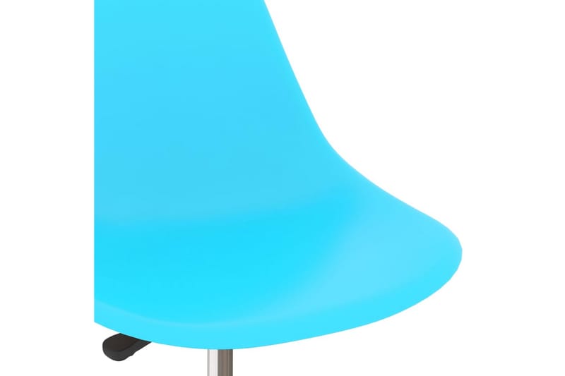 Svingbare spisestoler 2 stk blå PP - Spisestuestoler & kjøkkenstoler