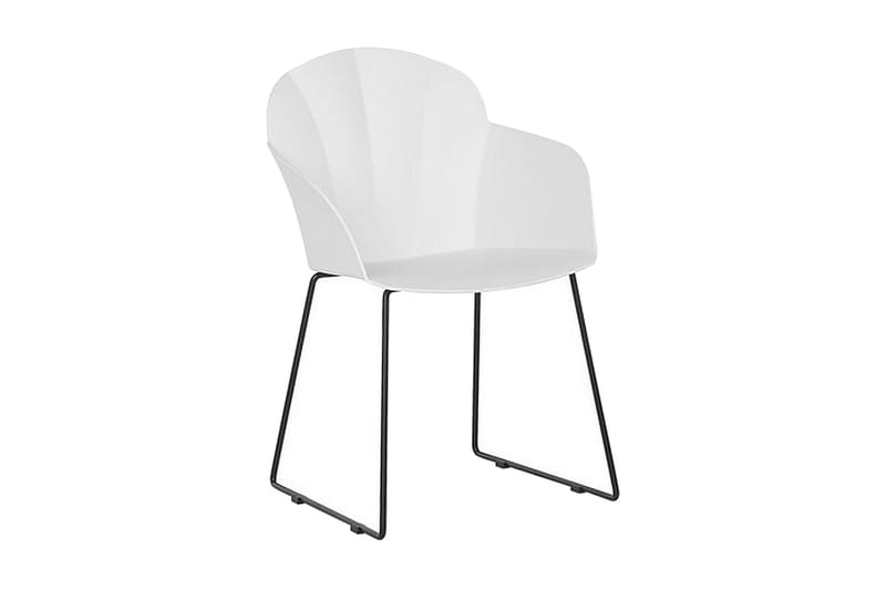 Sylvala Spisestol 2-pk, Hvit