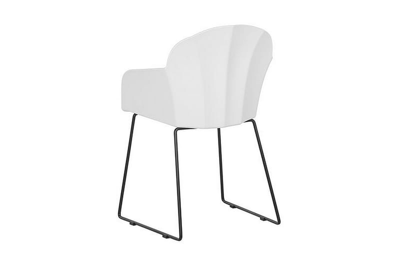 Sylvala Spisestol 2-pk - Hvit - Møbler - Stoler & lenestoler - Spisestuestoler & kjøkkenstoler