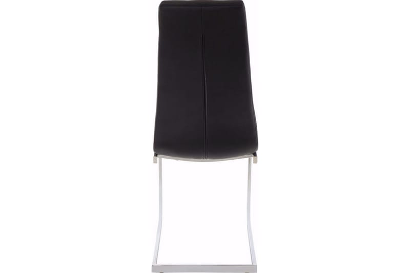 Tolna Spisestol Kunstlær 2-pk - Svart - Møbler - Stoler & lenestoler - Spisestuestoler & kjøkkenstoler