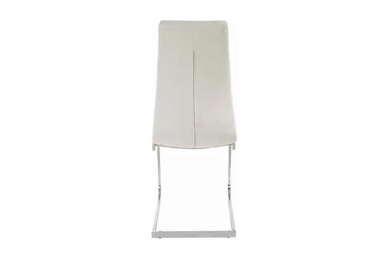 Tolna Spisestol Kunstlær 2-pk - Hvit - Møbler - Stoler & lenestoler - Spisestuestoler & kjøkkenstoler