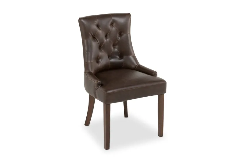 Tuva Lenestol  Kunstlær, Brun