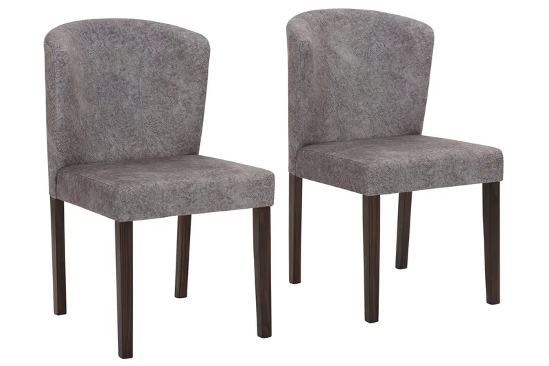 Ugglekull Spisestol, Grå/Mørkebrun