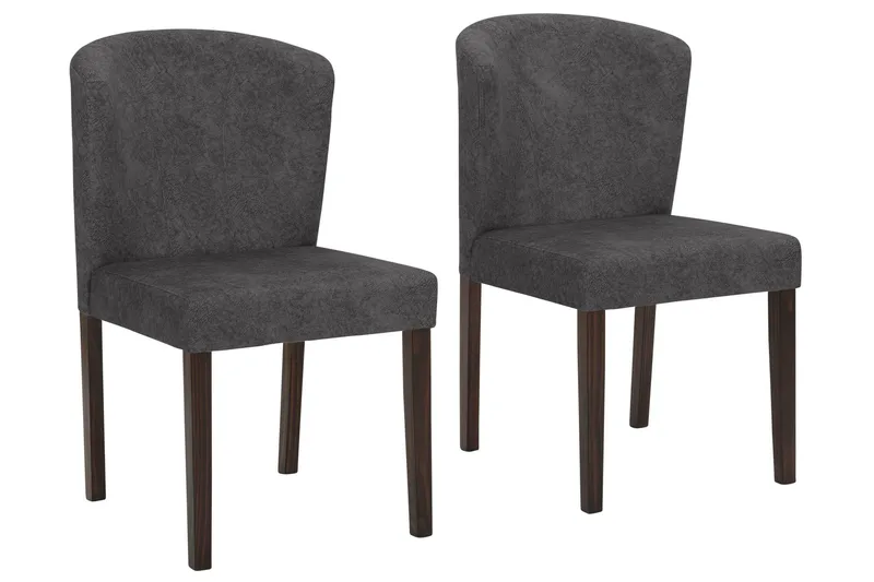 Ugglekull Spisestol, Mørkegrå/Mørkebrun