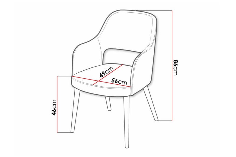 Uptown Matstol Beech - Møbler - Stoler & lenestoler - Spisestuestoler & kjøkkenstoler