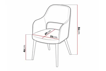 Uptown Matstol Beech - Møbler - Stoler & lenestoler - Spisestuestoler & kjøkkenstoler