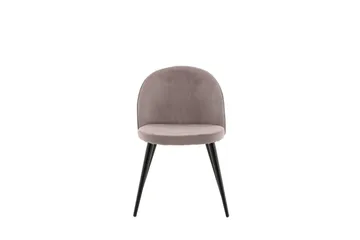 Velvet Spisestol Cordfløyel - Rosa - Møbler - Stoler & lenestoler - Spisestuestoler & kjøkkenstoler