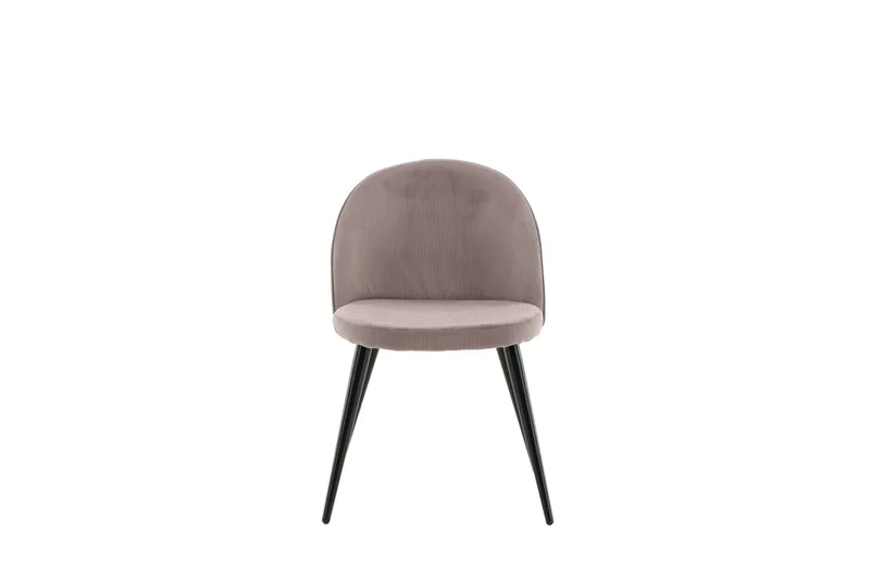 Velvet Spisestol Cordfløyel - Rosa - Møbler - Stoler & lenestoler - Spisestuestoler & kjøkkenstoler