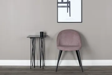 Velvet Spisestol Cordfløyel - Rosa - Møbler - Stoler & lenestoler - Spisestuestoler & kjøkkenstoler