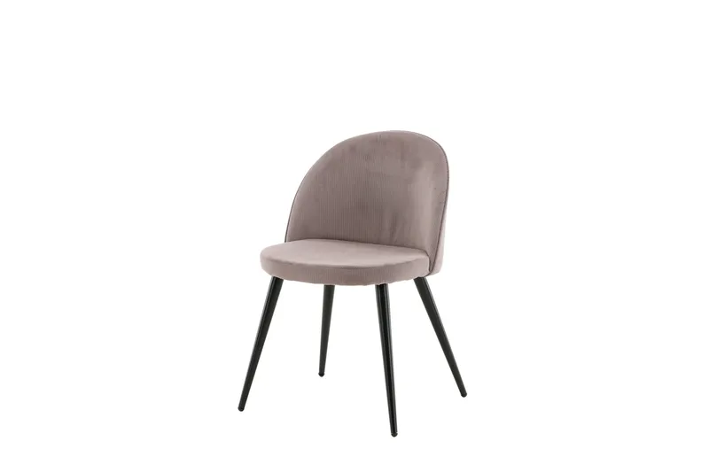 Velvet Spisestol Cordfløyel, Rosa