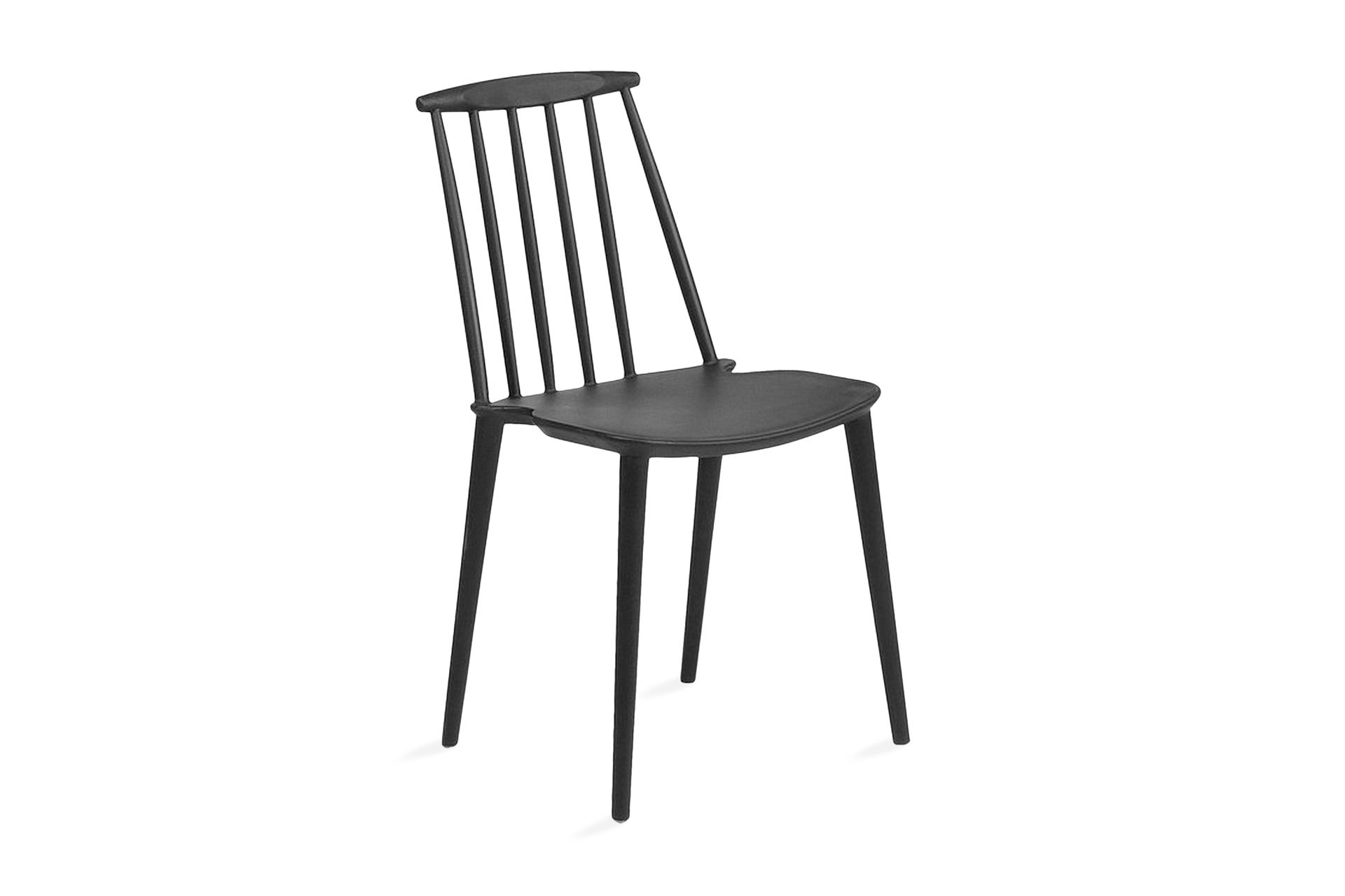 Ventnor Stol 2-pk - Svart - Møbler - Stoler & lenestoler - Spisestuestoler & kjøkkenstoler